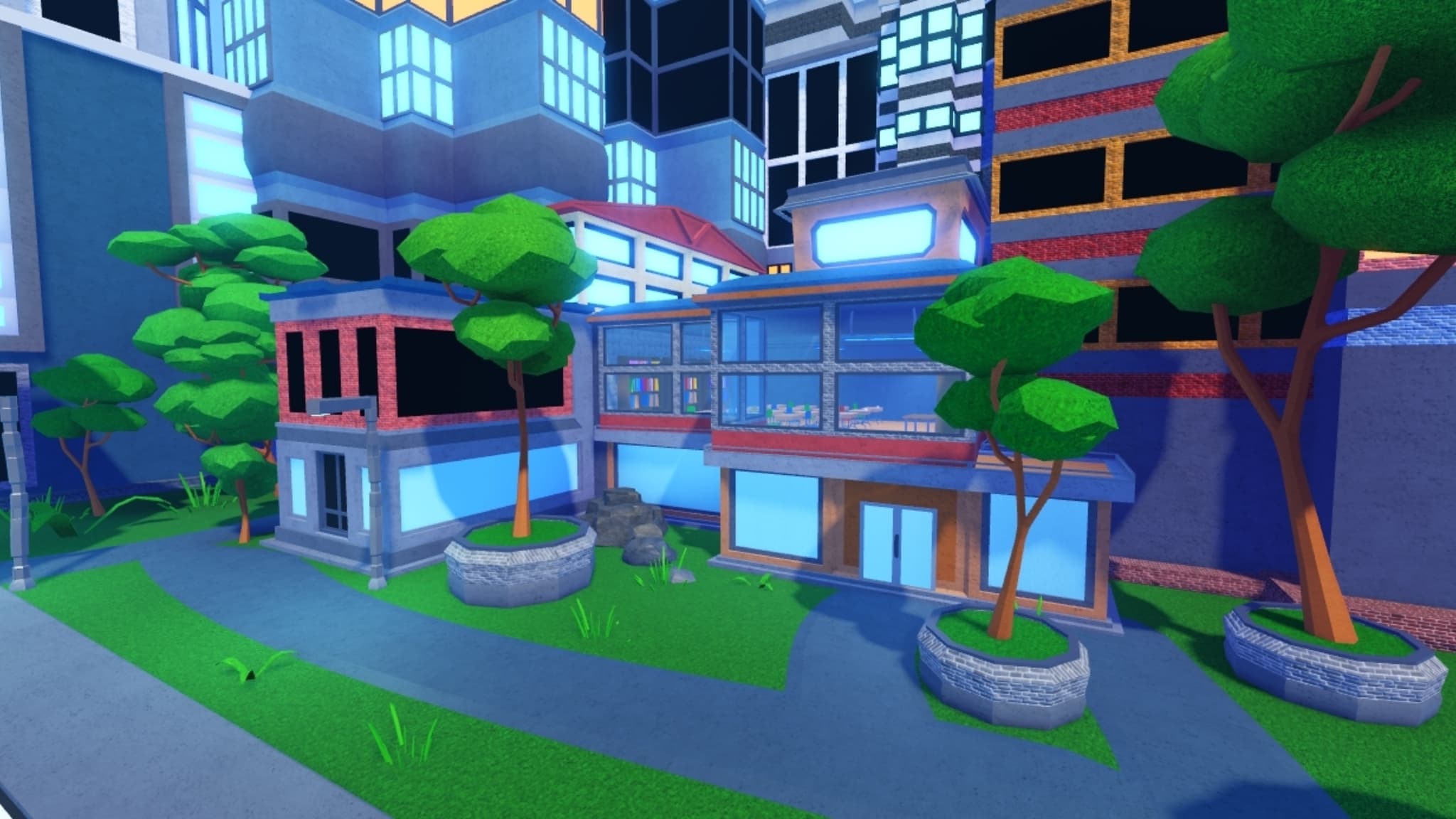 Small City School Map 📚