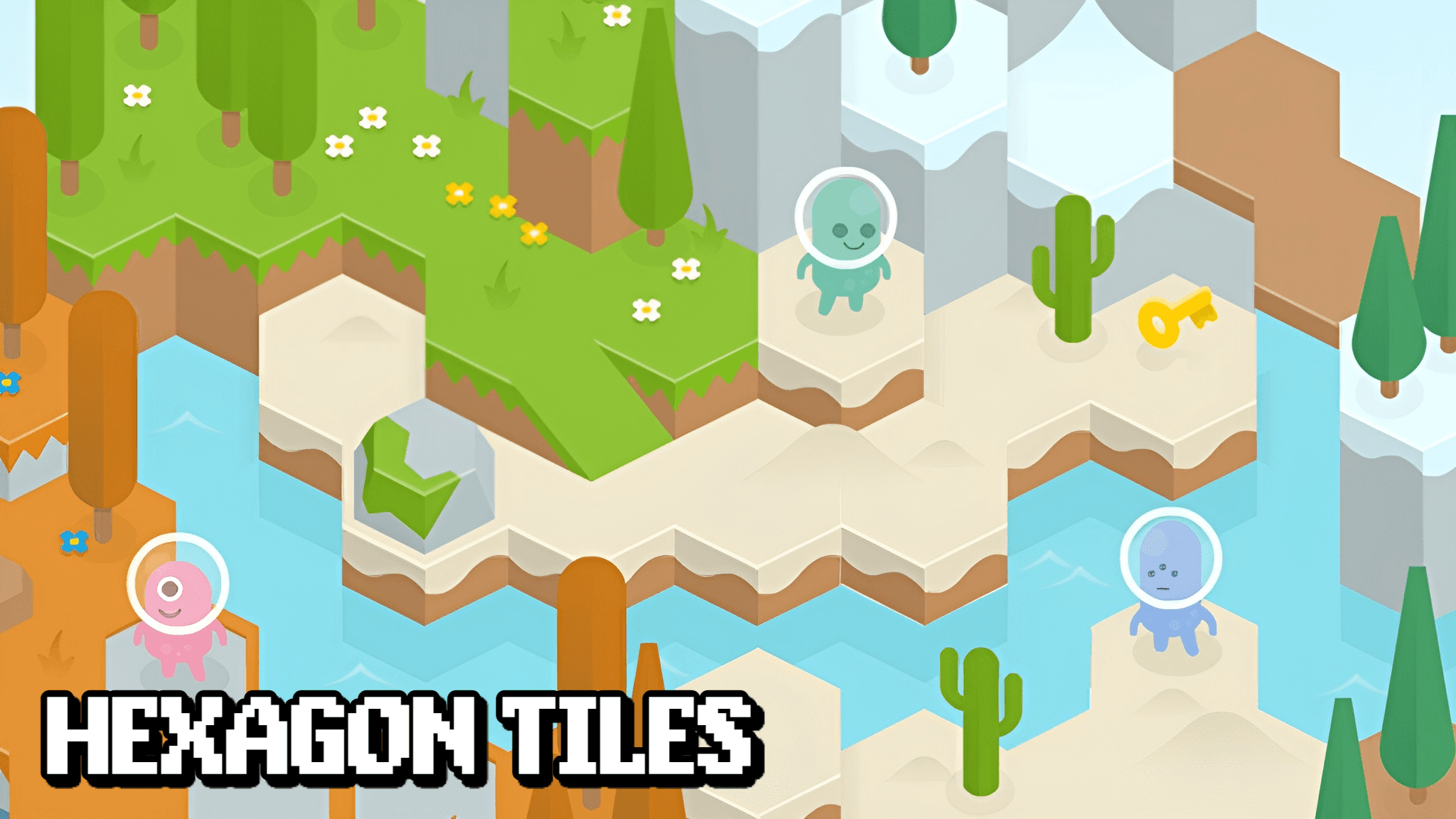 Hexagon Tiles 🏞️