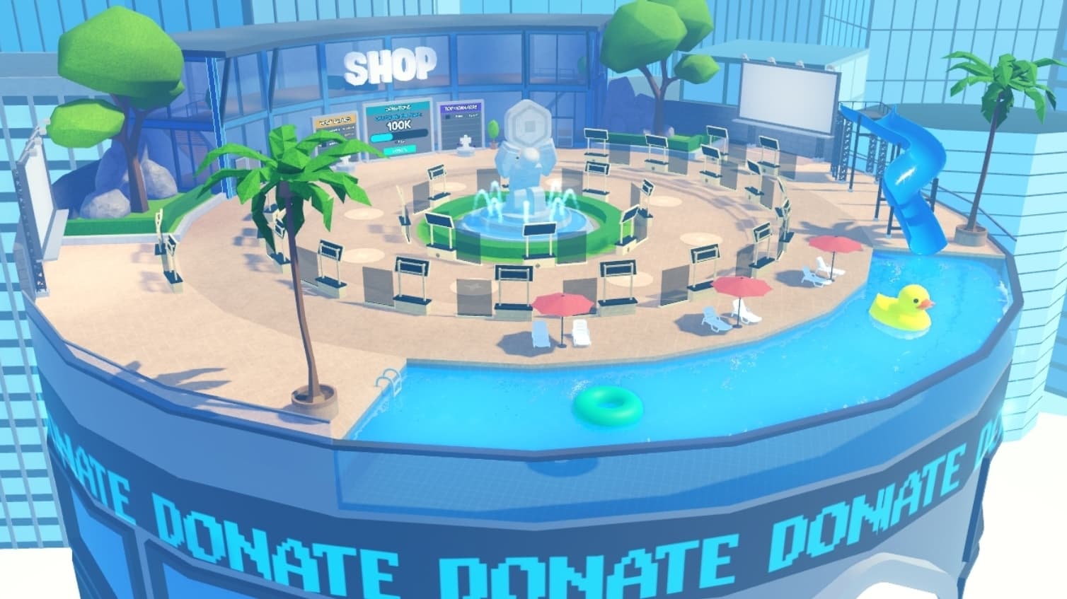 Donation Game Map