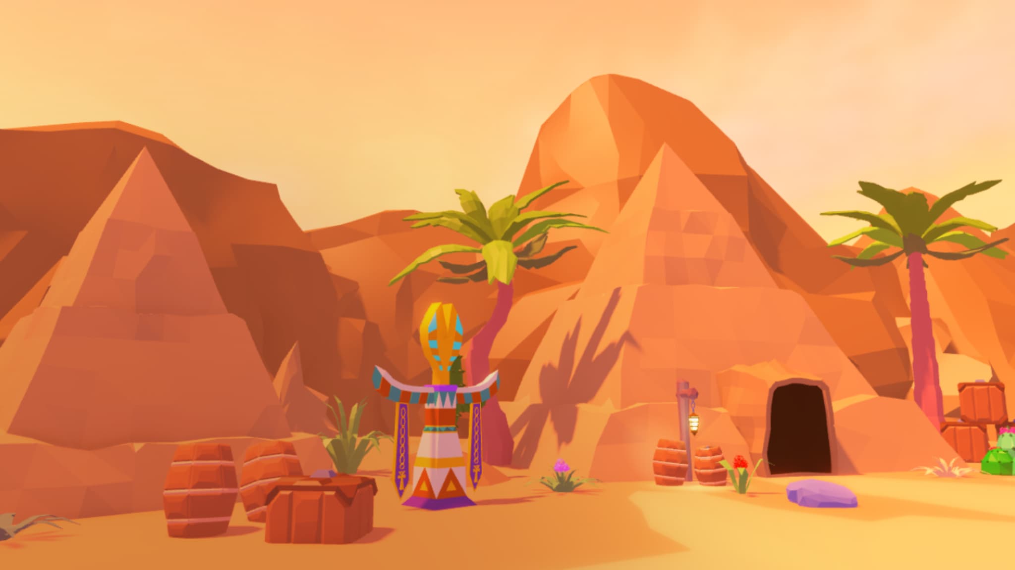 Low Poly Desert Map ποΈ β image 1