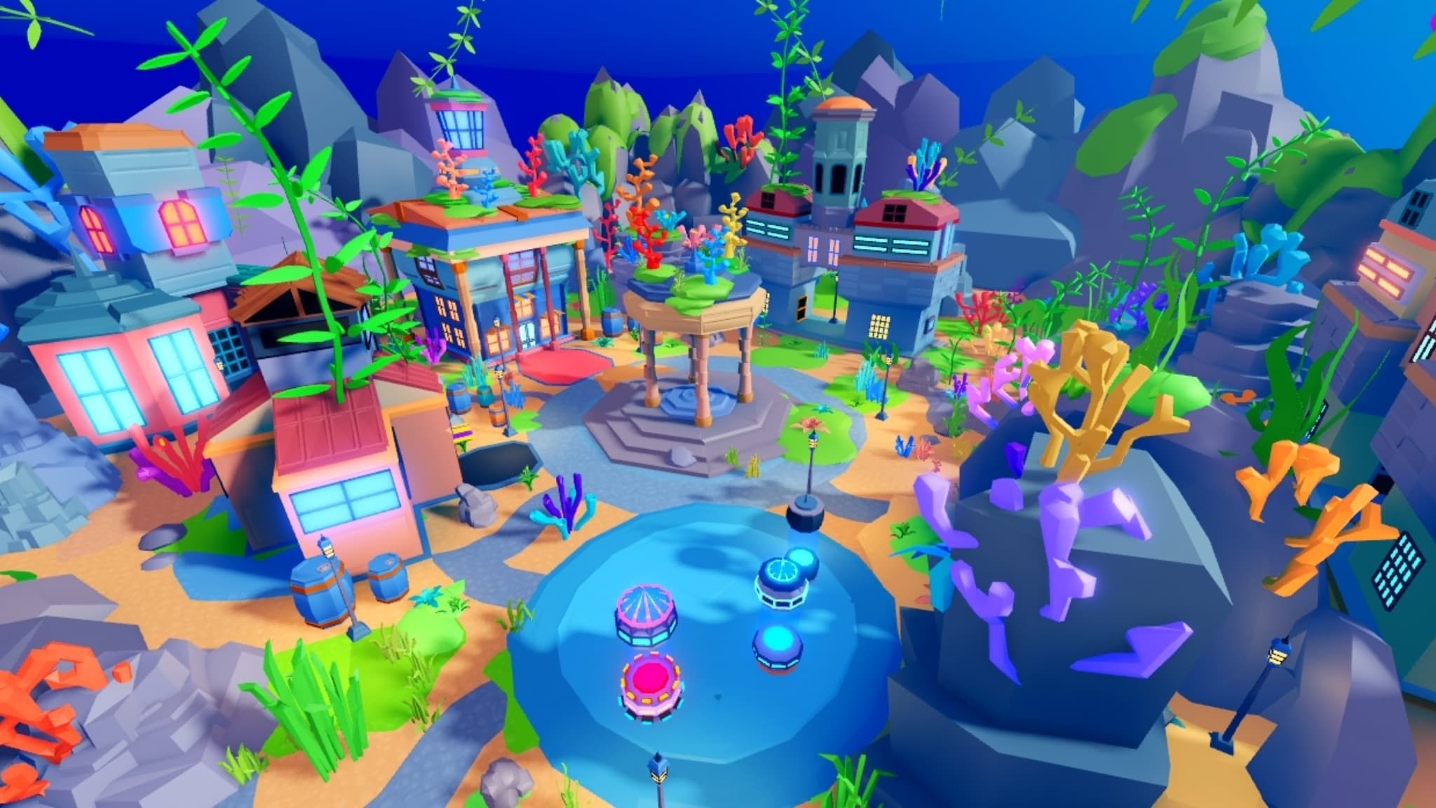 Ocean Lobby Map 🌊