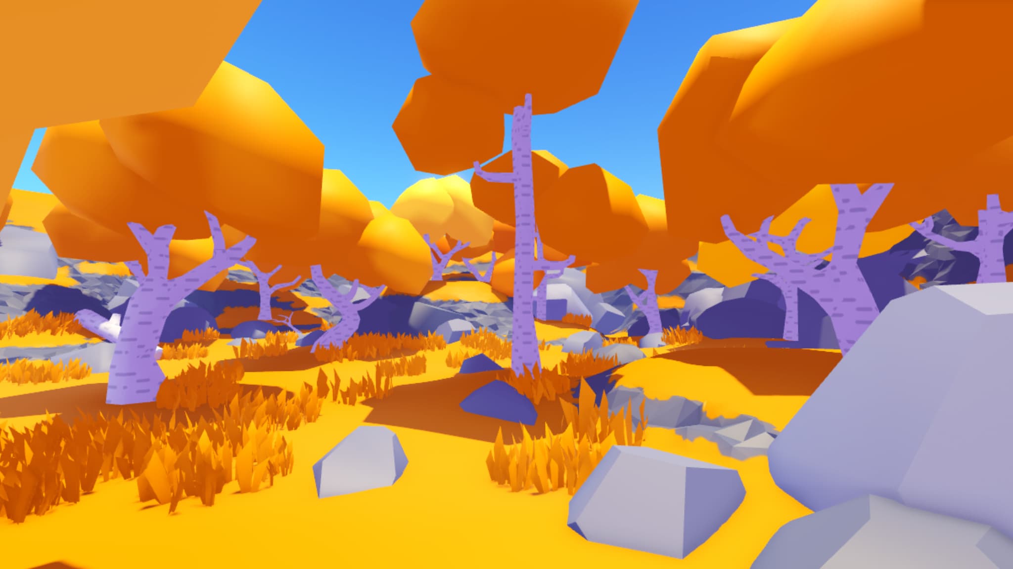 Low Poly Yellow Forest Pack π β image 1