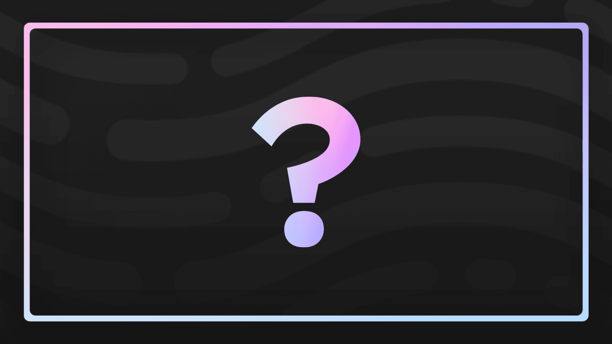 Mystery Asset ❔
