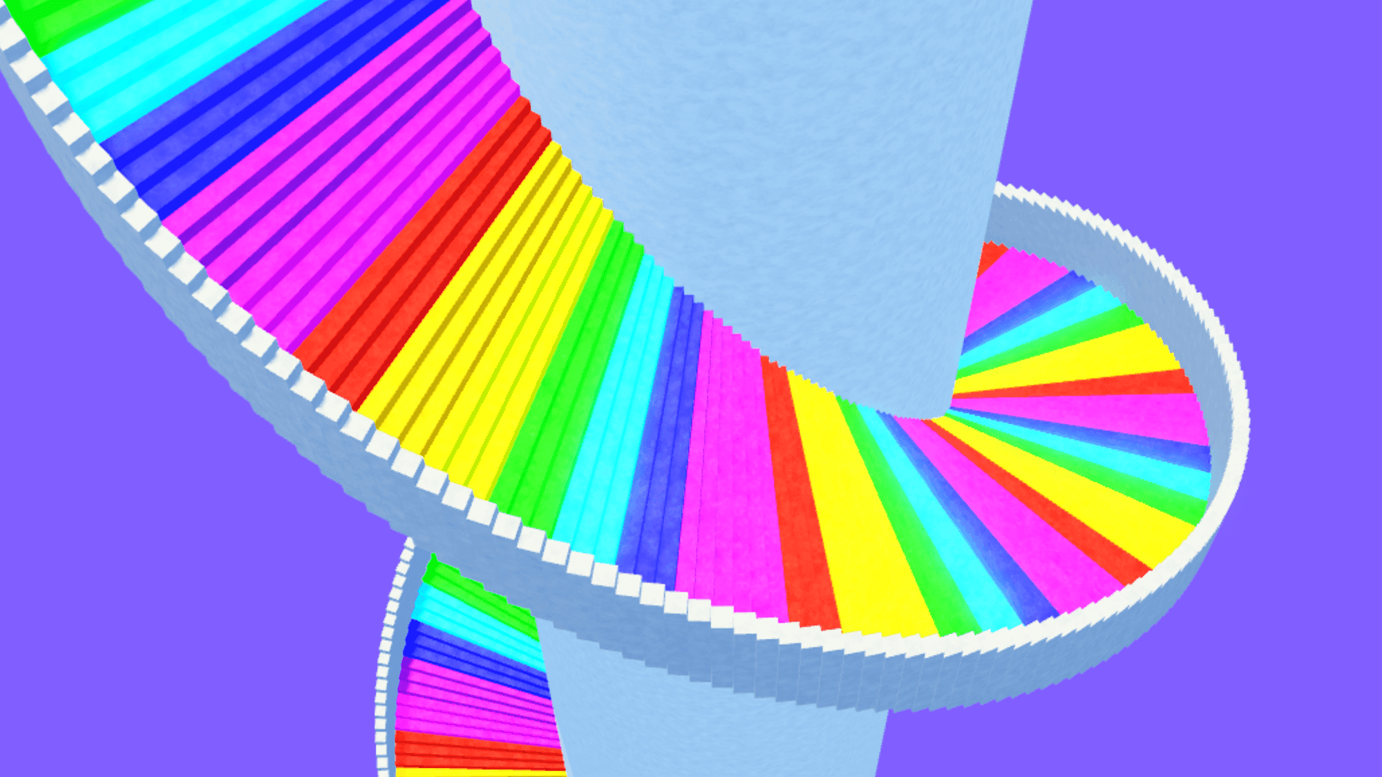 Rainbow Spiral Staircase 🌈 — image 1