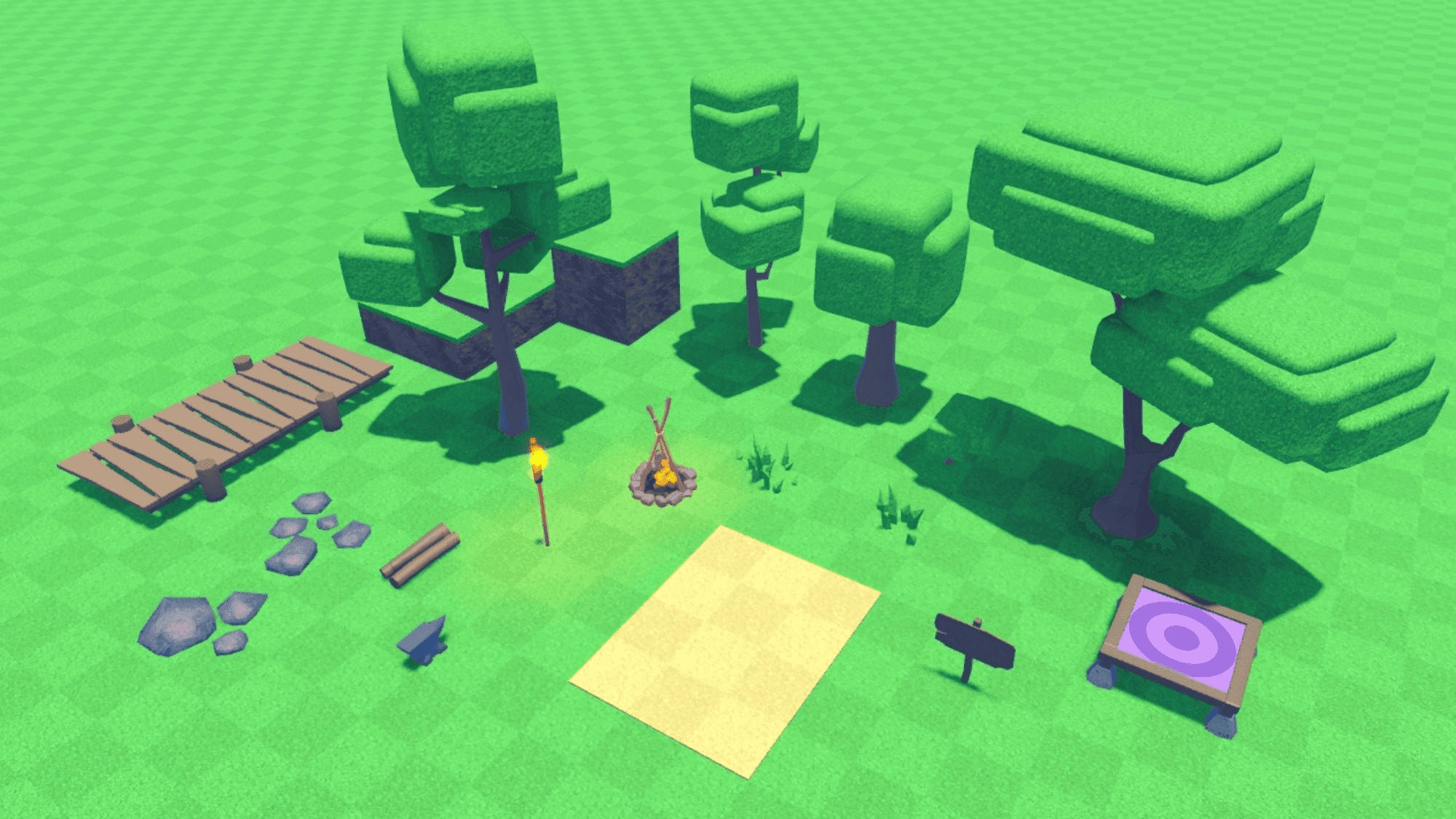 Blocky Forest Pack 🌳
