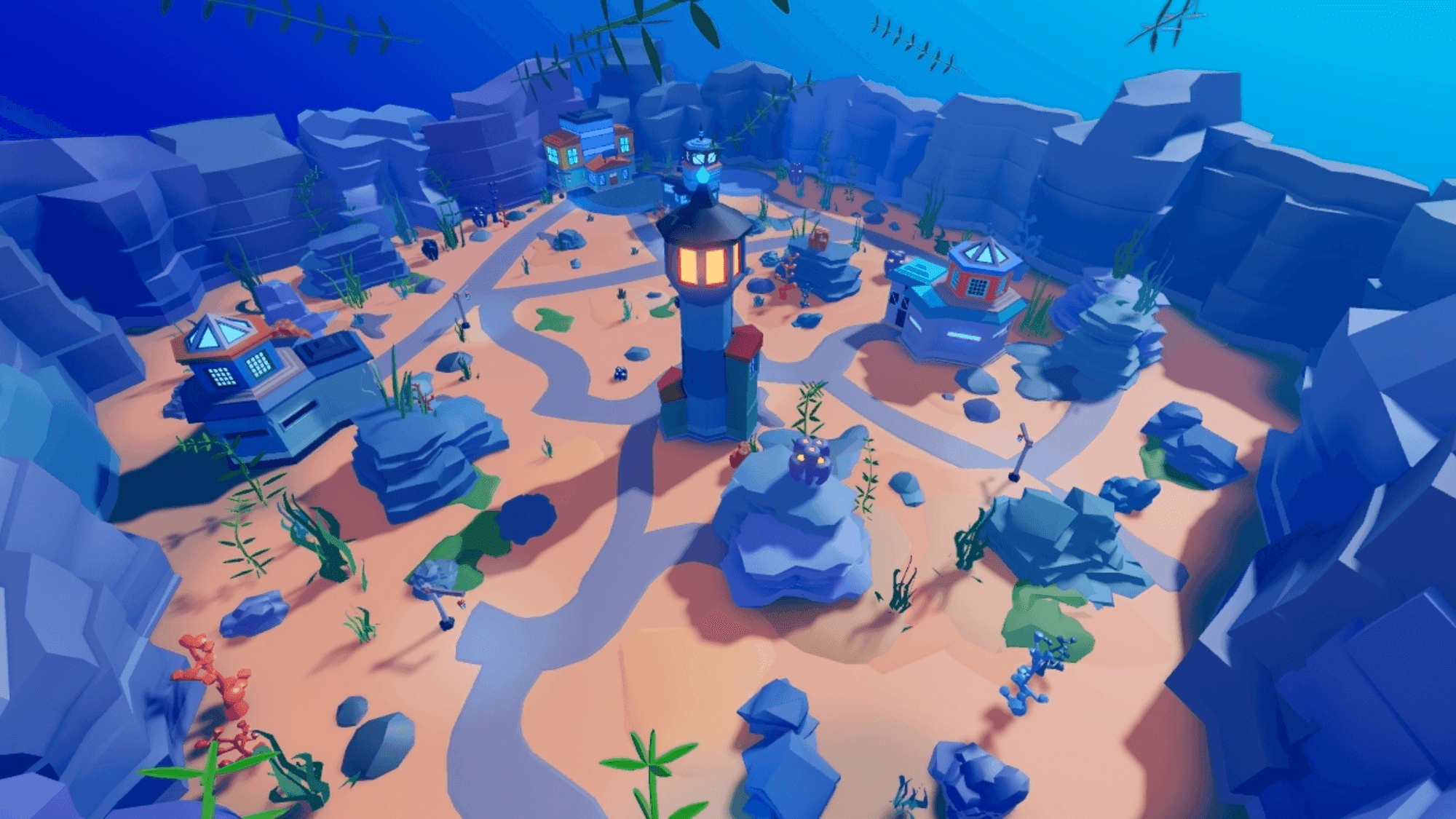 Ocean Simulator Map 🐚
