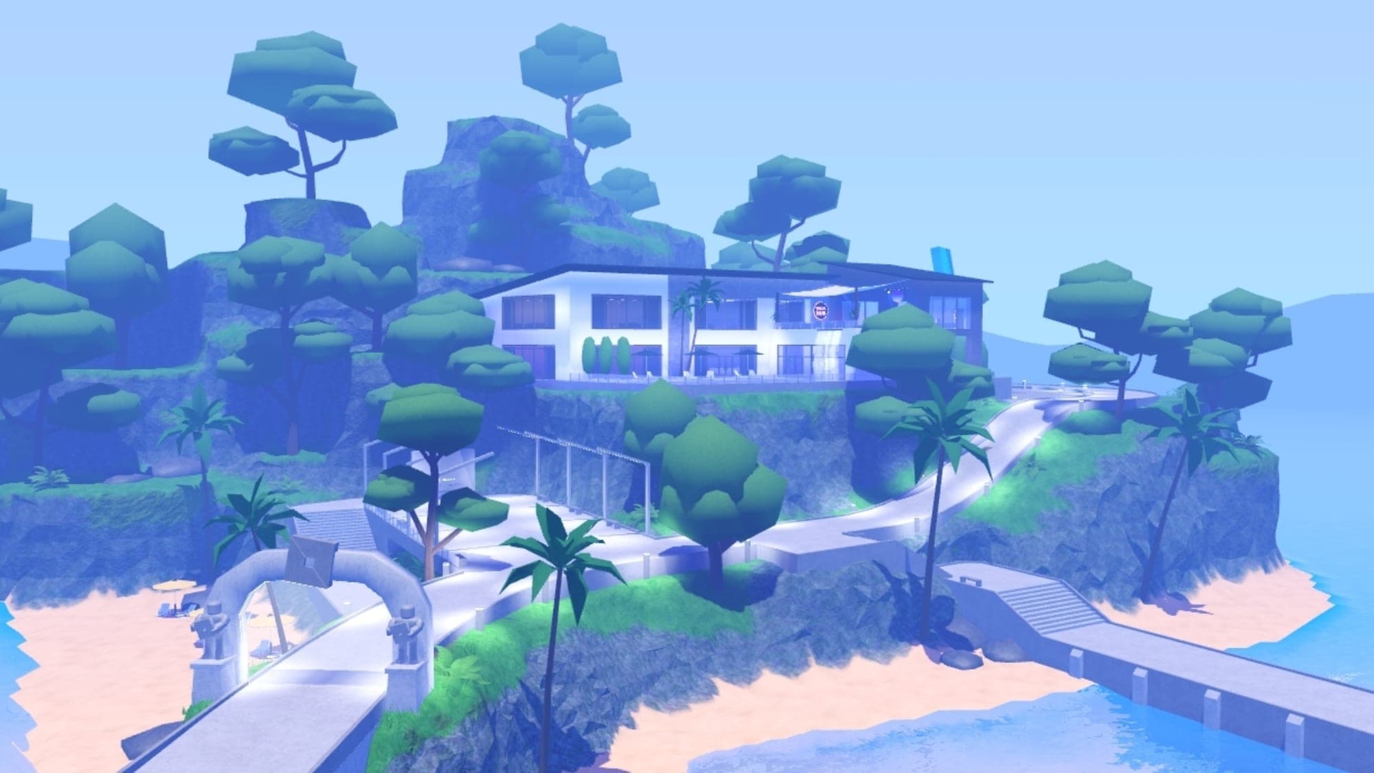 Island Party House Map 🎉