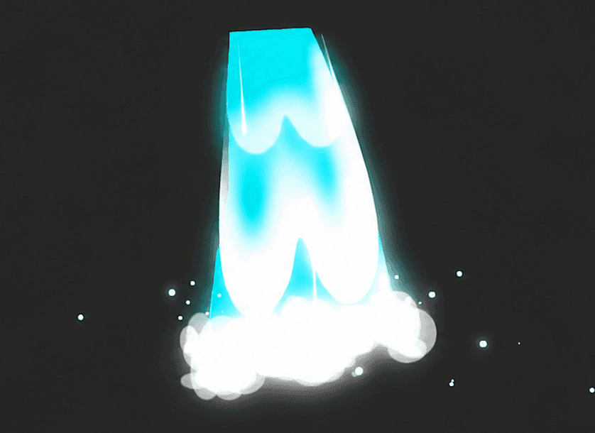 🌊 Stylized Waterfall VFX — image 1