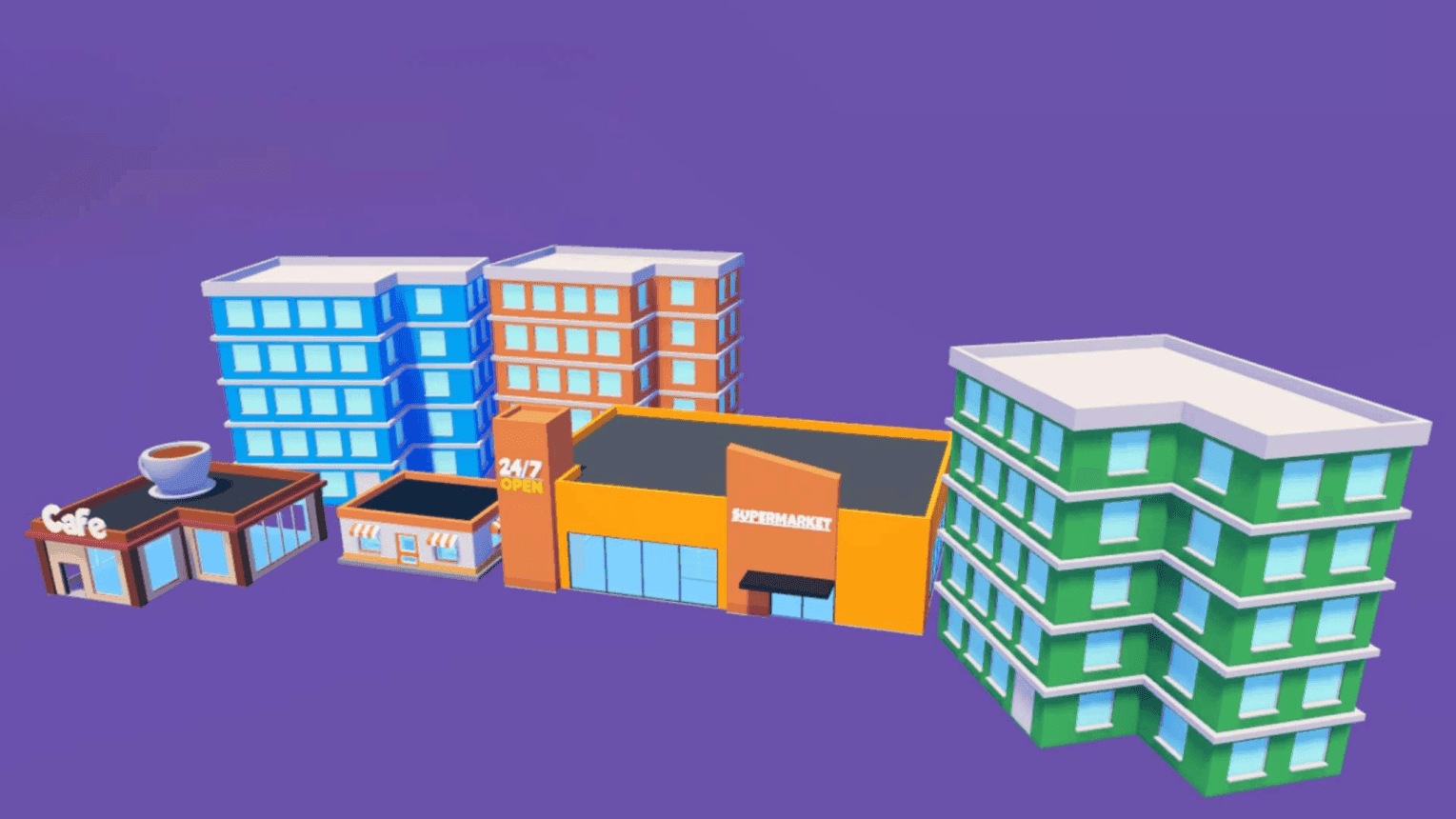Low Poly Buildings 🏢 — image 1