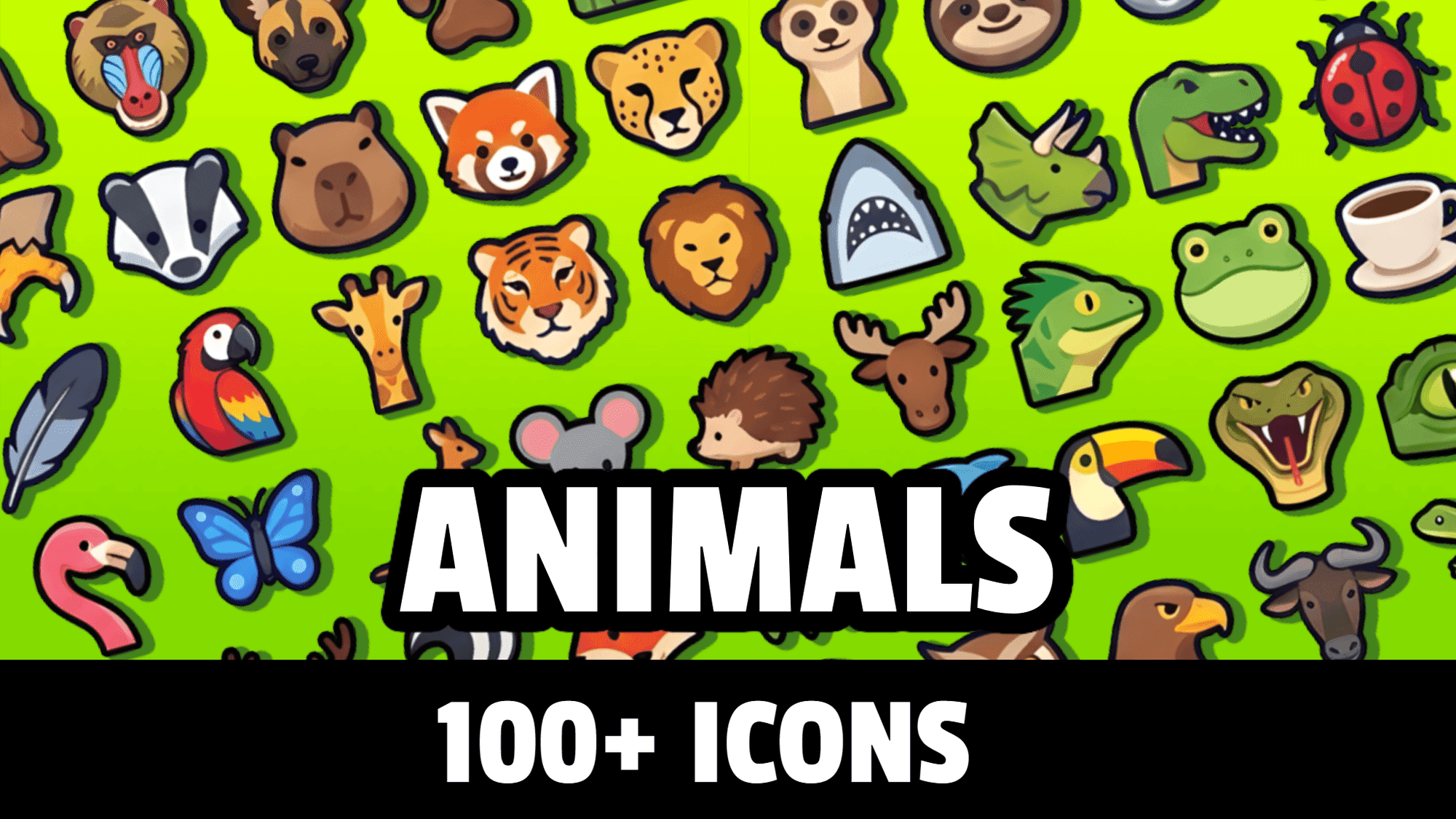 Animal Icons Pack 🐯 — image 1