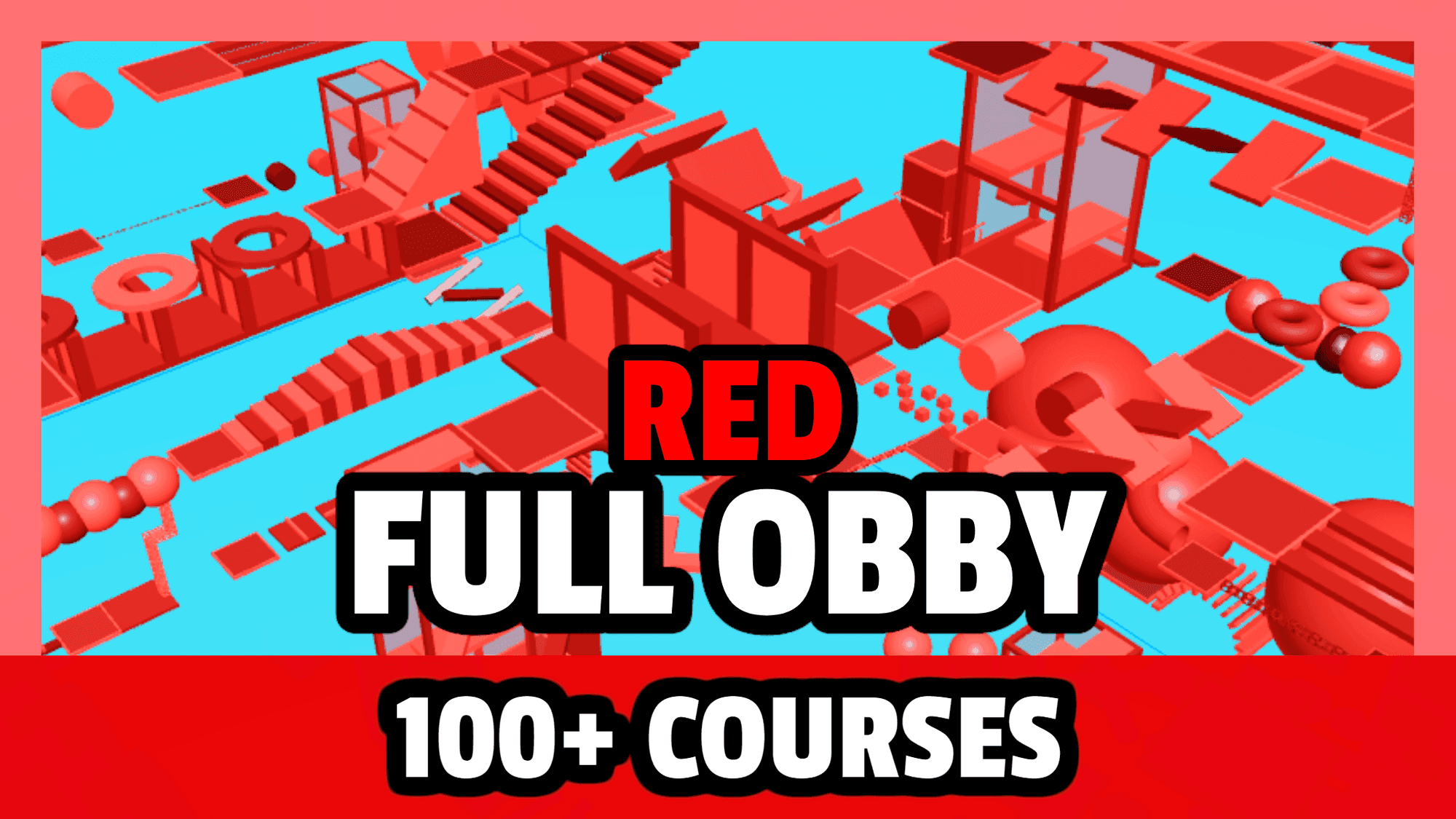 Red Full Obby Set 🔴 — image 1