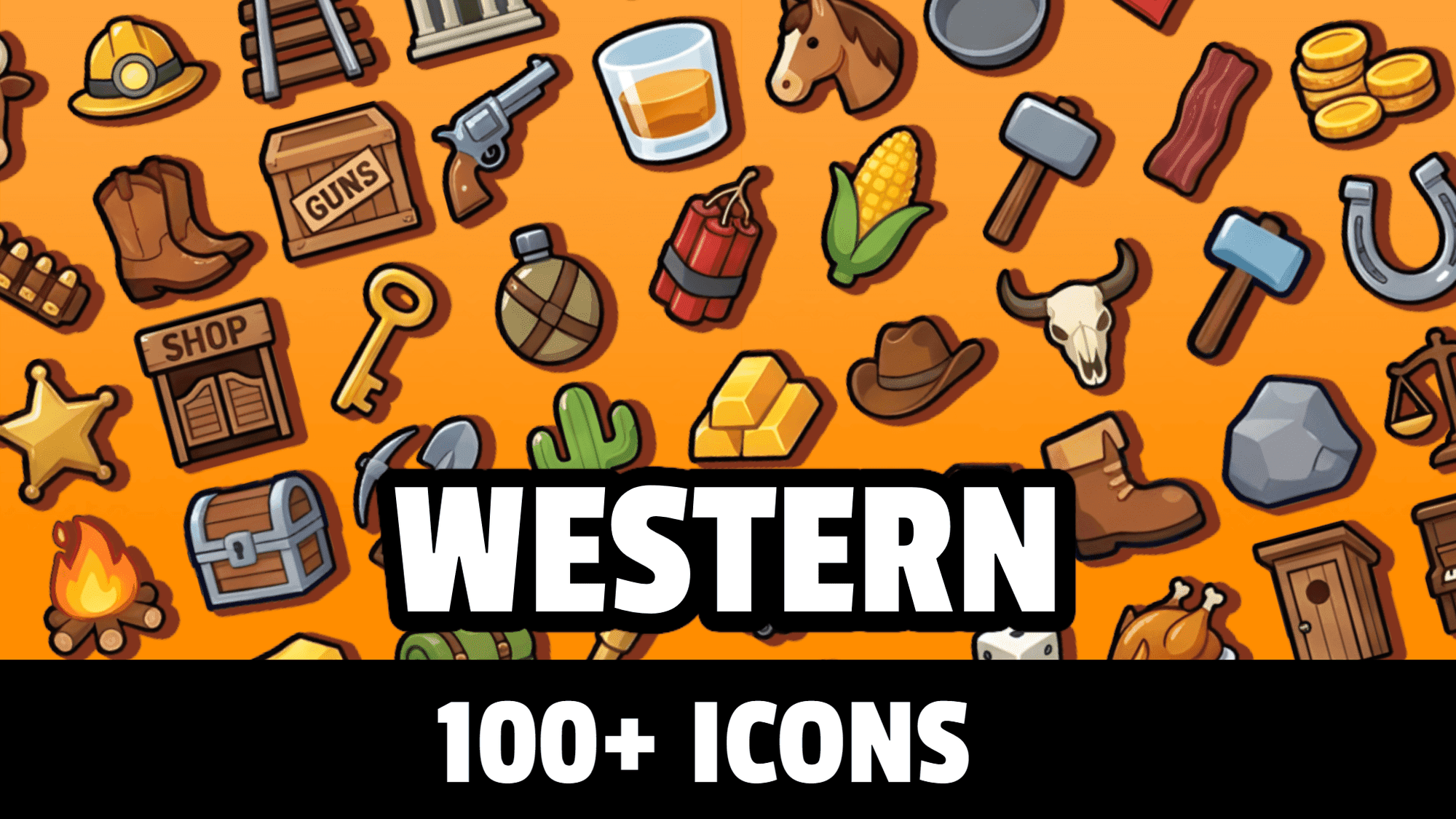 Western Icons Pack 🌵 — image 1