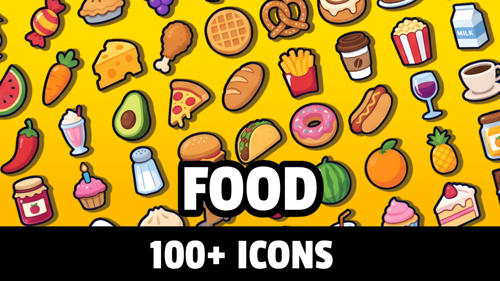 Food Icons Pack 🍌 — image 1